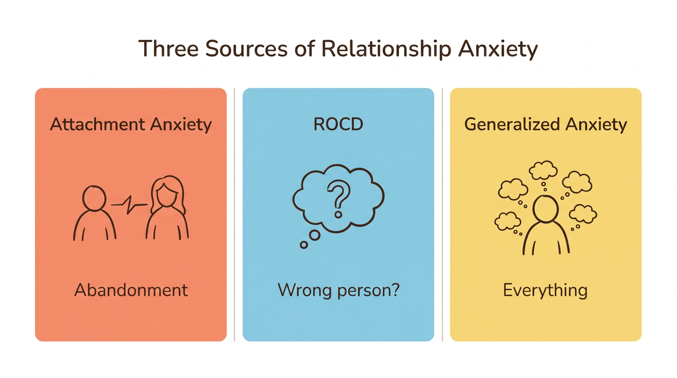 Diagram: Three Sources of Relationship Anxiety