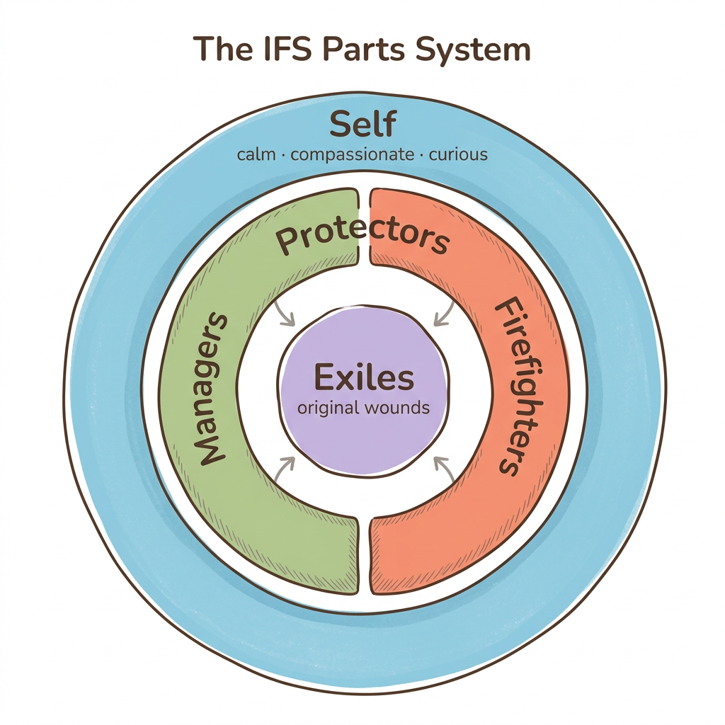 Diagram: IFS Parts System — Nested Structure