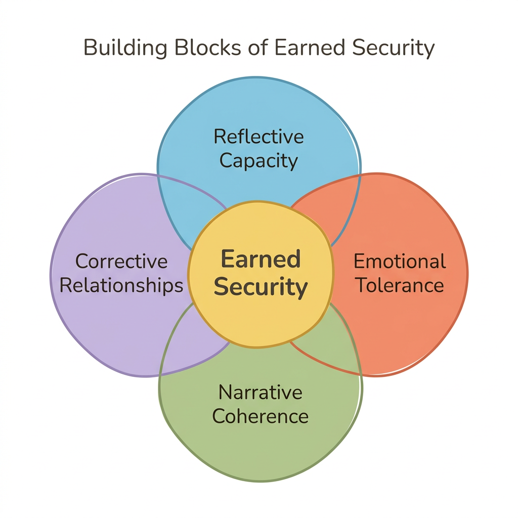 Diagram: Four Building Blocks of Earned Security