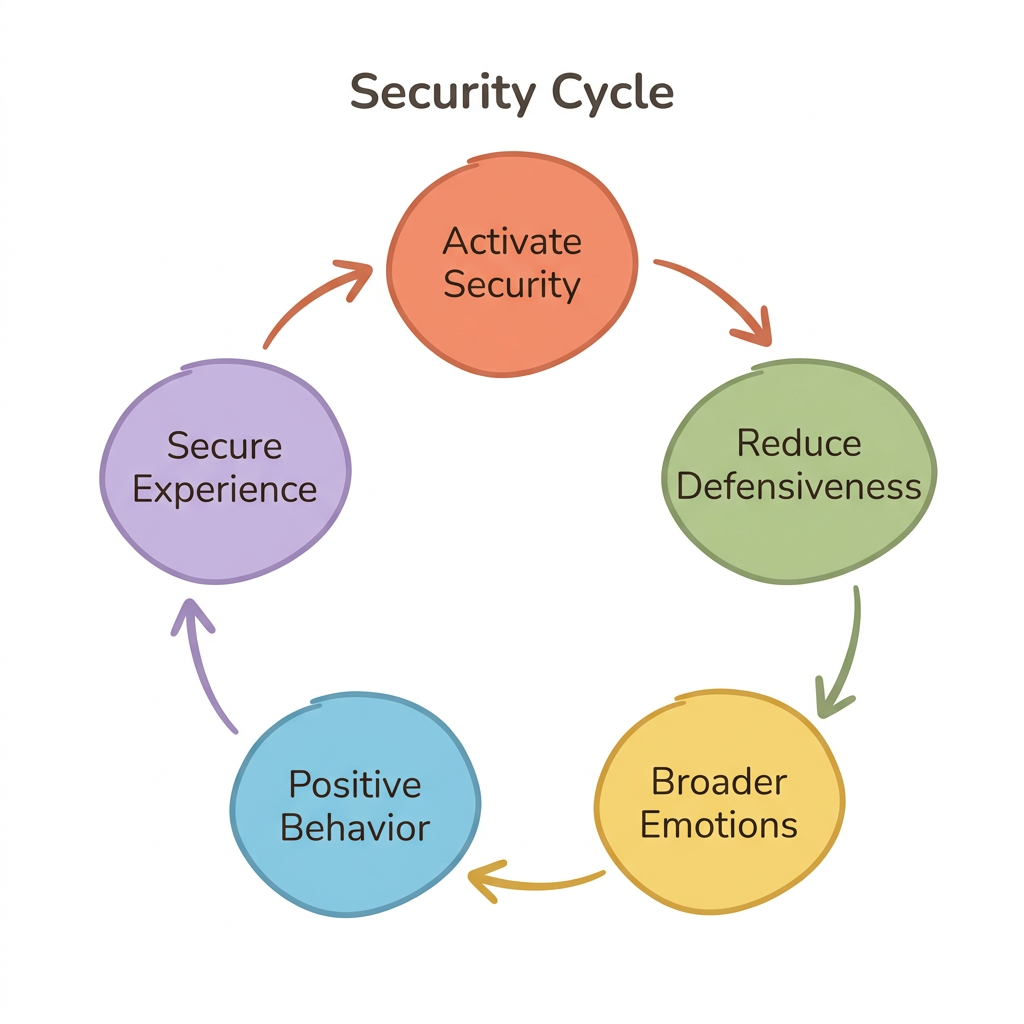 Diagram: Broaden-and-Build Security Cycle